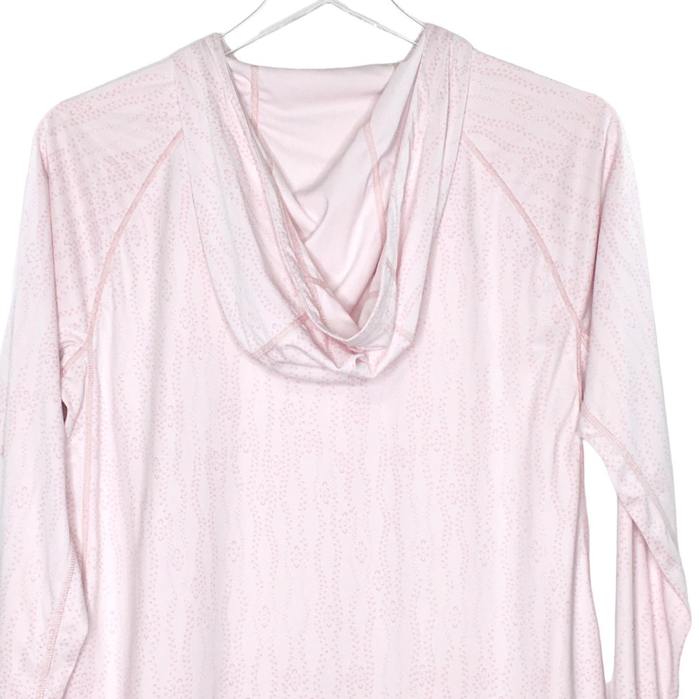 Simms Light Pink Hooded Performance Pullover - Picture 5 of 11
